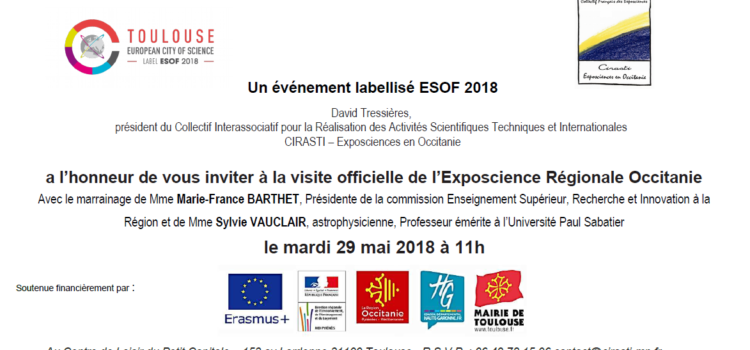 Visite Officielle – Exposcience Occitanie