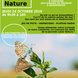 Registrations Leisure Day Nature – 24/10