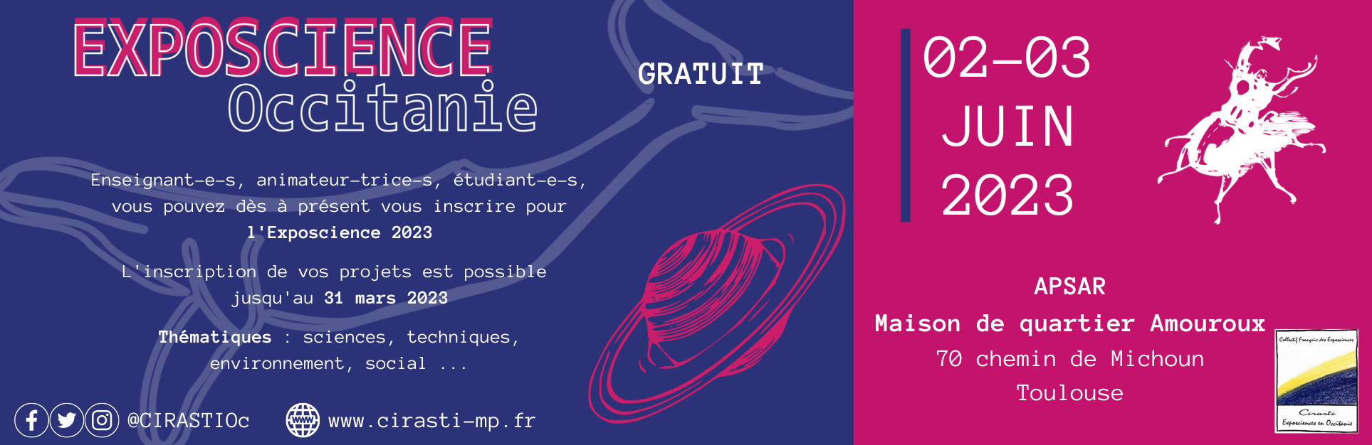 Exposcience Occitanie 2023