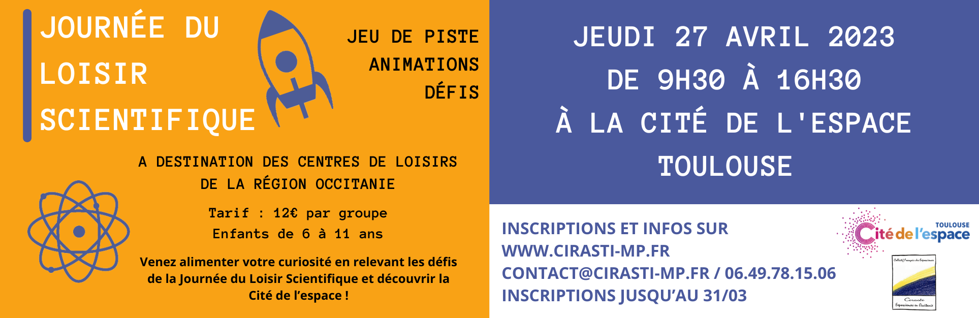 Journée du Loisir Scientifique 2023