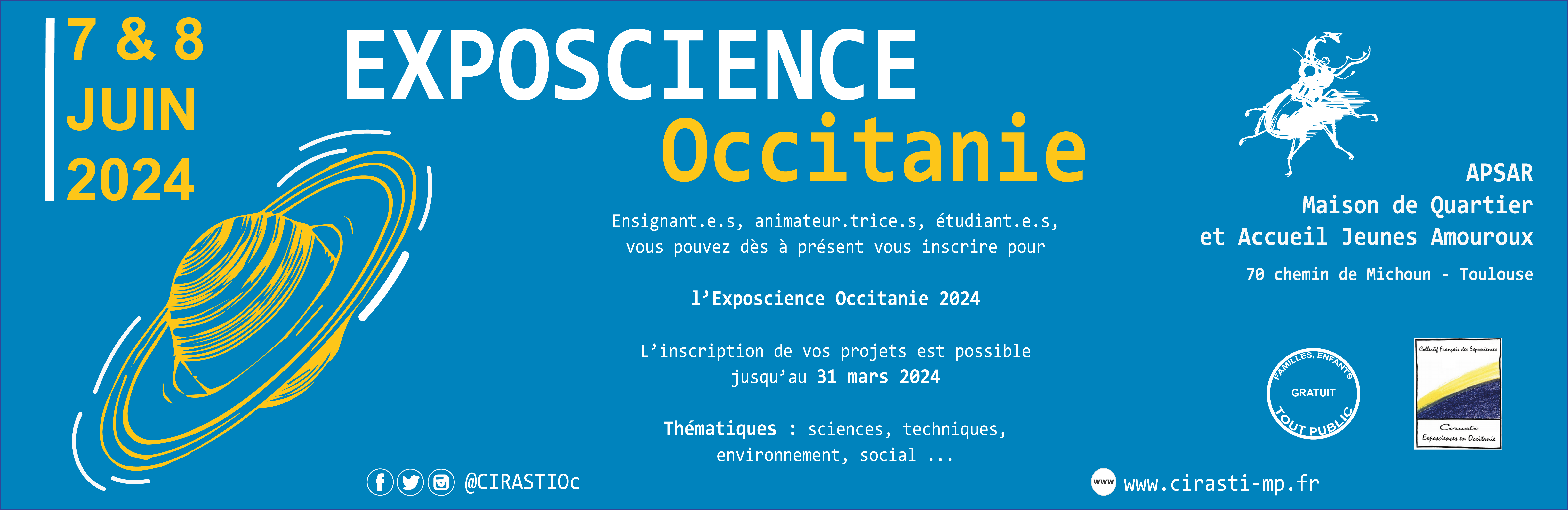 Exposcience Occitanie 2024