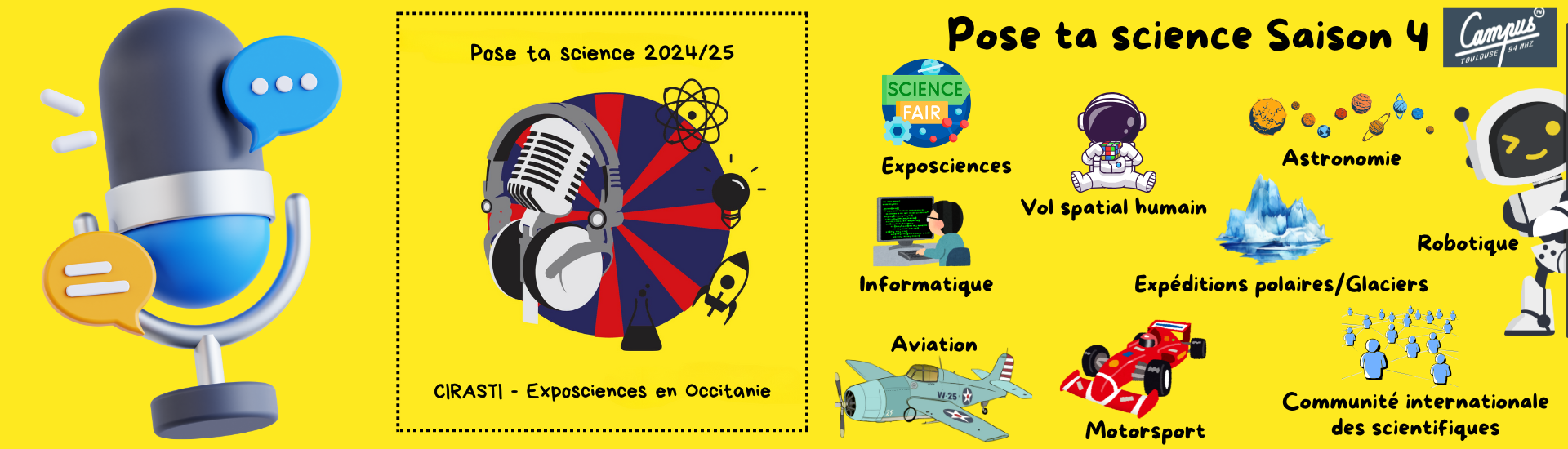 Podcast Pose ta science