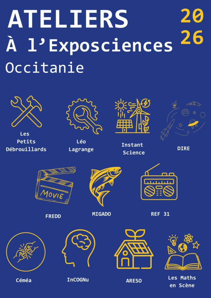 Ateliers Exposciences 2026 - Les Maths en Scène
